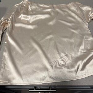 womens satin silk blouse